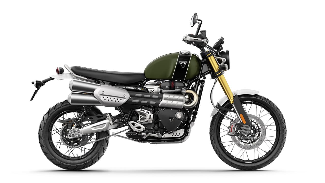 Matt Khaki Green Matt Jet Black
